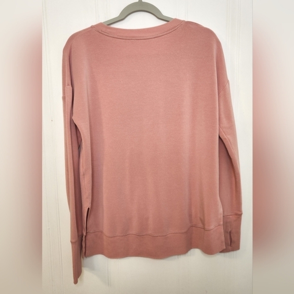 Athleta women's long sleeve crew neck sweatshirt size S D92 - Picture 2 of 4